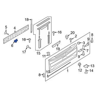 Ford OE - Floor Jack Nut