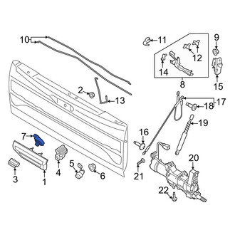 Ford OE - Rear Park Assist Camera
