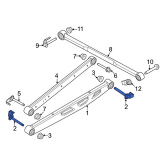 Ford OE - Front Suspension Trailing Arm Bolt