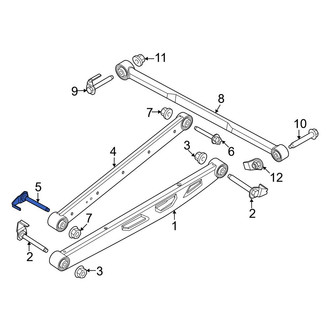 Ford OE - Front Suspension Trailing Arm Bolt
