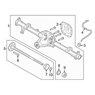 Ford OE - Rear Suspension - Rear Axle (Raptor)
