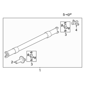 Ford OE - Rear Suspension - Drive Shaft (Raptor)