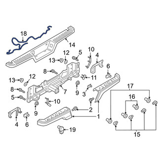Ford OE - Rear Trailer Tow Harness