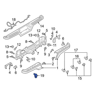Ford OE - Rear Trailer Tow Harness Connector