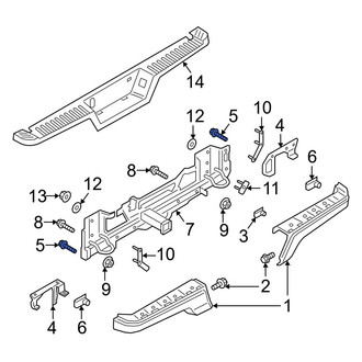 Ford OE - Tailgate Striker Bolt