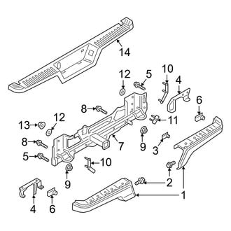 Ford OE - Rear Bumper - Bumper & Components (Raptor)