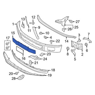 Ford OE - Front Bumper Trim