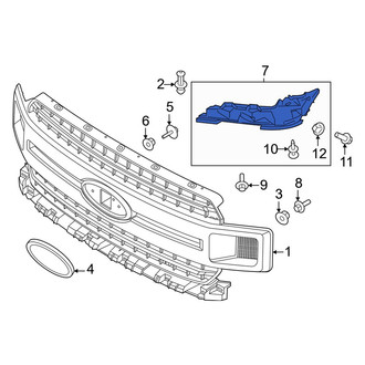 Ford OE - Right Headlight Bezel Bracket