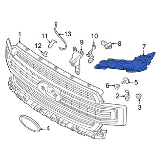 Ford OE - Left Headlight Bezel Bracket