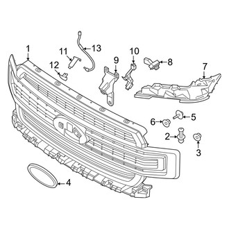 Ford OE - Grille & Components (Limited)