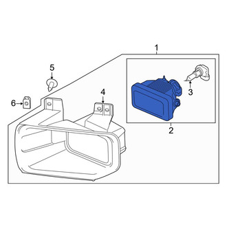 Ford OE - Front Left Fog Light