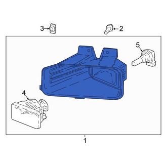 Ford OE - Front Right Fog Light