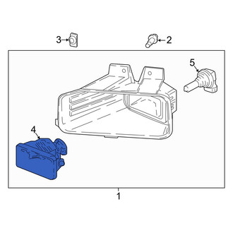 Ford OE - Front Right Fog Light