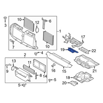 Ford OE - Powertrain Skid Plate