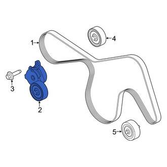 Ford OE - Accessory Drive Belt Tensioner Assembly
