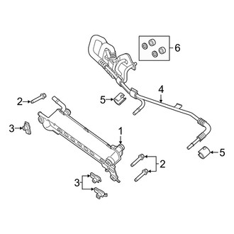 Ford OE - Cooling - Trans Oil Cooler (King Ranch / Lariat / Platinum 3.0L)