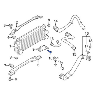 Ford OE - Intercooler Pipe Bolt