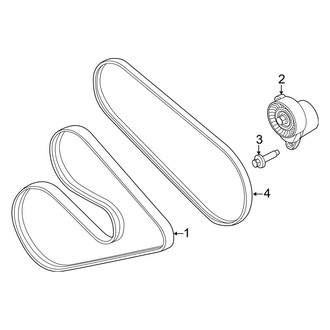 Ford OE - Cooling - Belts & Pulleys (3.3L)