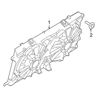 Ford OE - Cooling Fan (King Ranch / Lariat / Limited / Platinum / SSV / XL / XLT G Engine VIN Character)