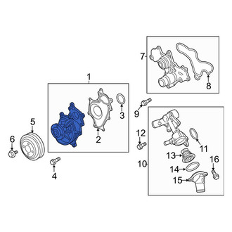 Ford OE - Engine Water Pump