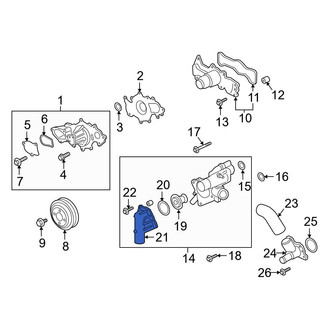 Ford OE - Engine Coolant Thermostat