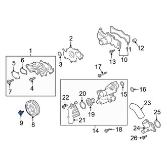 Ford OE - Belt Tensioner Bolt