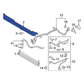 Ford OE - Automatic Transmission Oil Cooler Bracket