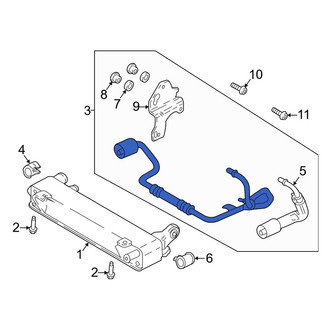 Ford OE - Automatic Transmission Oil Cooler Hose Assembly
