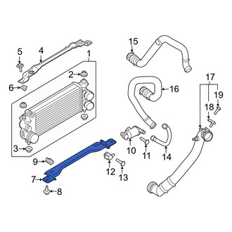 Ford OE - Lower Intercooler Bracket