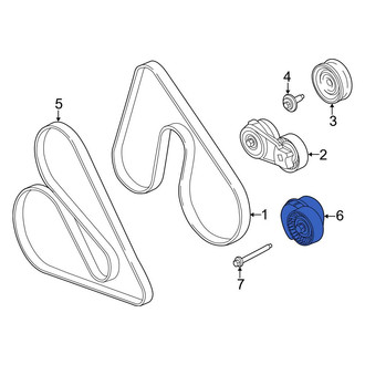 Ford OE - Accessory Drive Belt Tensioner Assembly