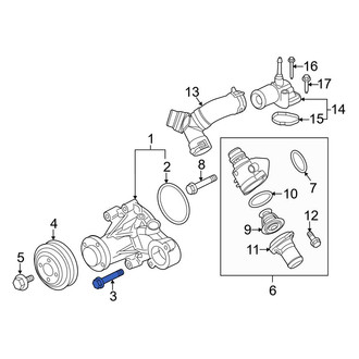 Ford OE - Engine Water Pump Bolt