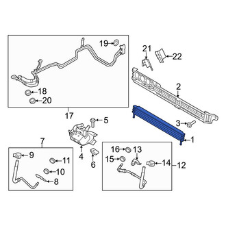 Ford OE - Automatic Transmission Oil Cooler