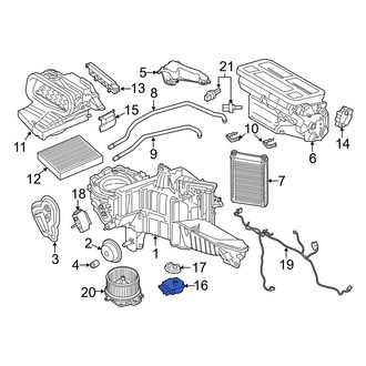 Ford OE - HVAC Blend Door Actuator
