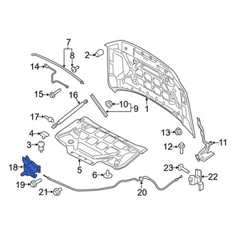 Ford OE - Front Hood Latch