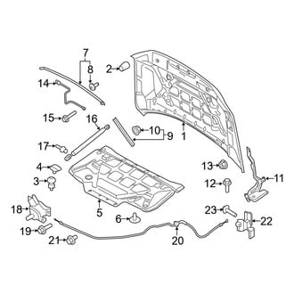 Ford OE - Hood & Components