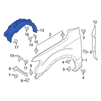 Ford OE - Front Left Fender Splash Shield