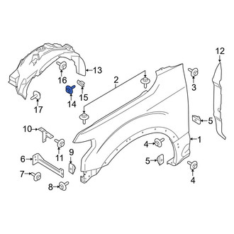 Ford OE - Fender Liner Screw