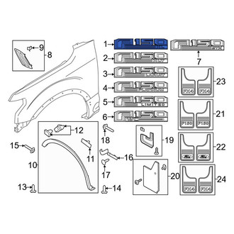 Ford OE - Front Left Fender Emblem