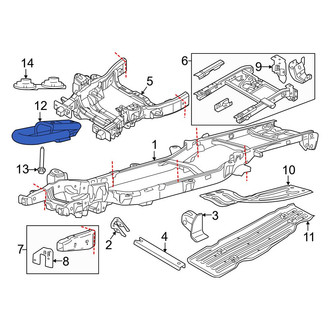 Ford OE - Front Tow Hook
