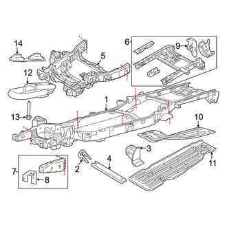 Ford OE - Frame & Components (SuperCrew)