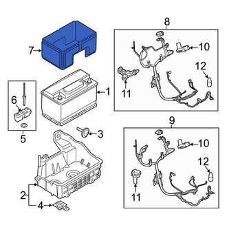 Ford OE - Battery Cover