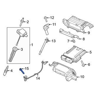 Ford OE - Ignition Knock (Detonation) Sensor Bolt