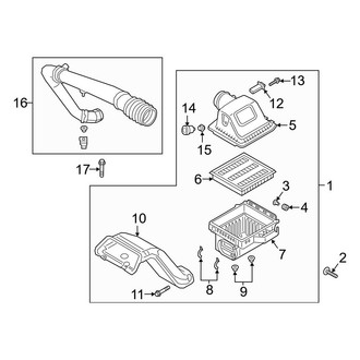 Ford OE - Engine - Air Intake (3.0L)