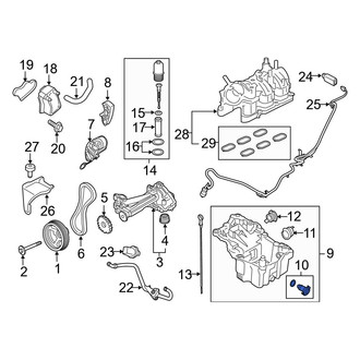 Ford OE - Engine Oil Drain Plug