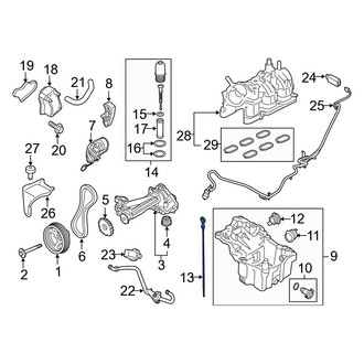 Ford OE - Engine Oil Dipstick