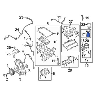 Ford OE - Engine Oil Filter Element
