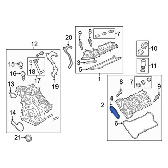 Ford OE - Right Inner Engine Valve Cover Gasket