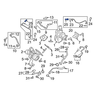 Ford OE - Turbocharger Boost Pressure Solenoid Filter