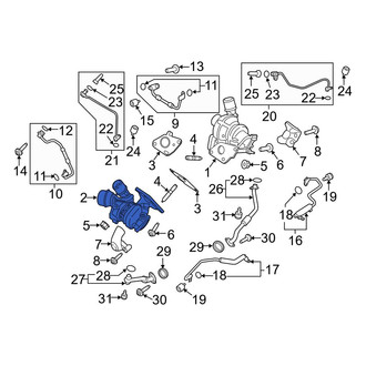 Ford OE - Left Turbocharger