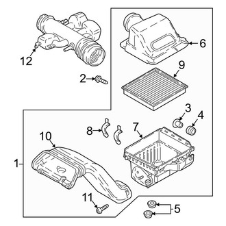 Ford OE - Engine - Air Intake (3.3L)